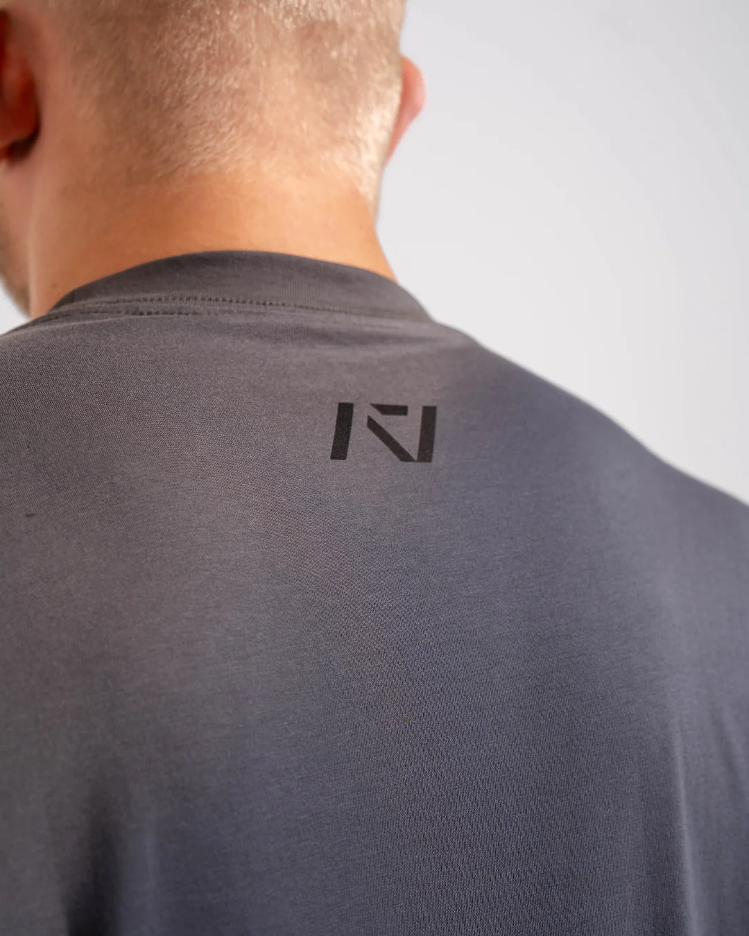 Demand Greatness True-Fit Men's Meet Shirt - Shadow Stone Gray - Image 3