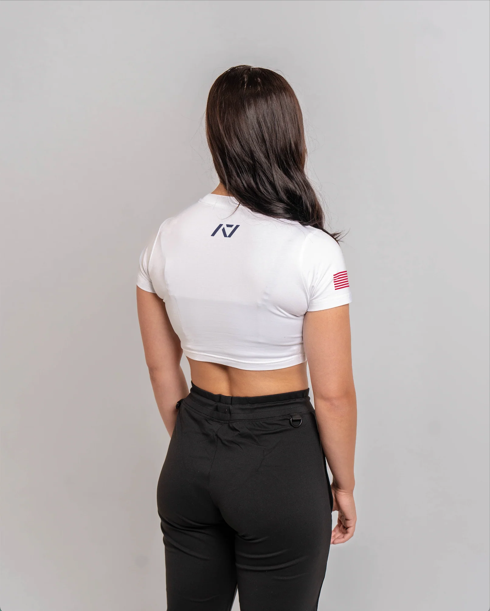 Demand Greatness True-Fit Women's Meet Crop - Americana - Image 3