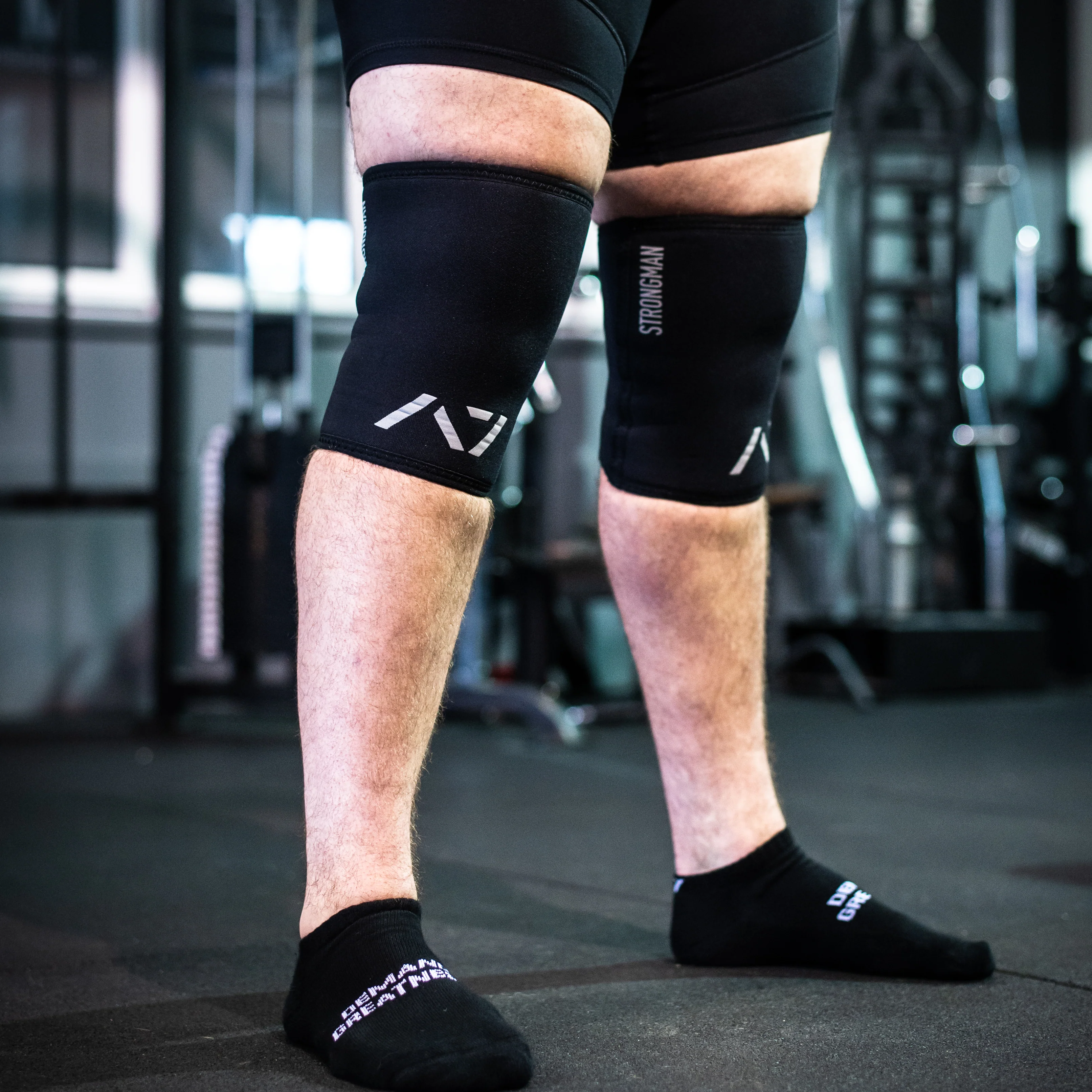 Strongman Knee Sleeves - 9mm - Black/Reflective - Image 10