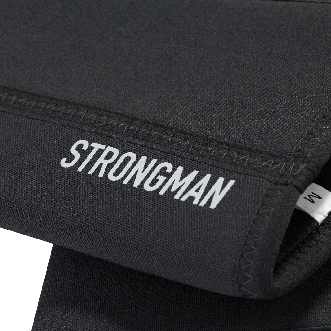 Strongman Knee Sleeves - 9mm - Black/Reflective - Image 8