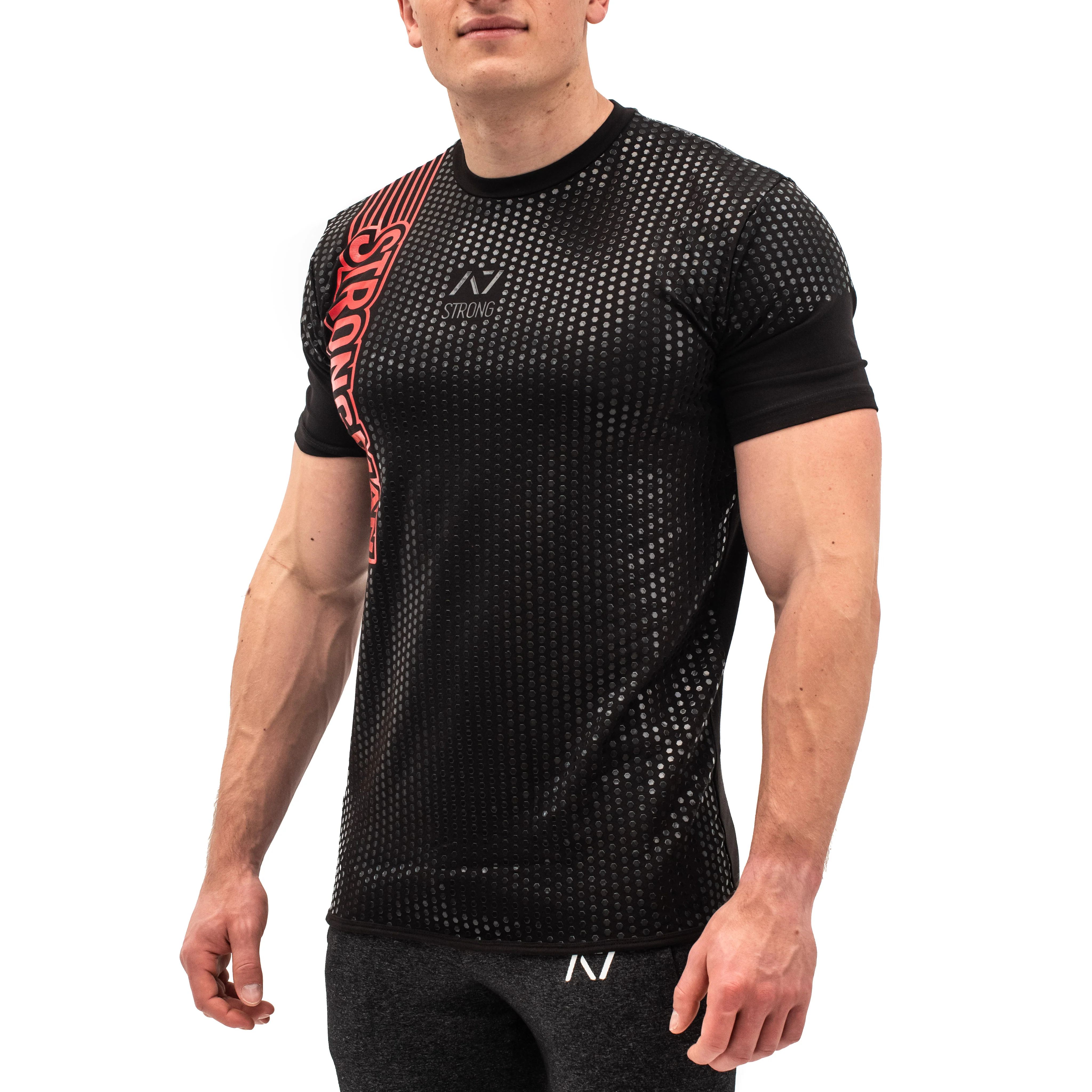 Strongman Pride Bar Grip Men's Shirt - Image 3