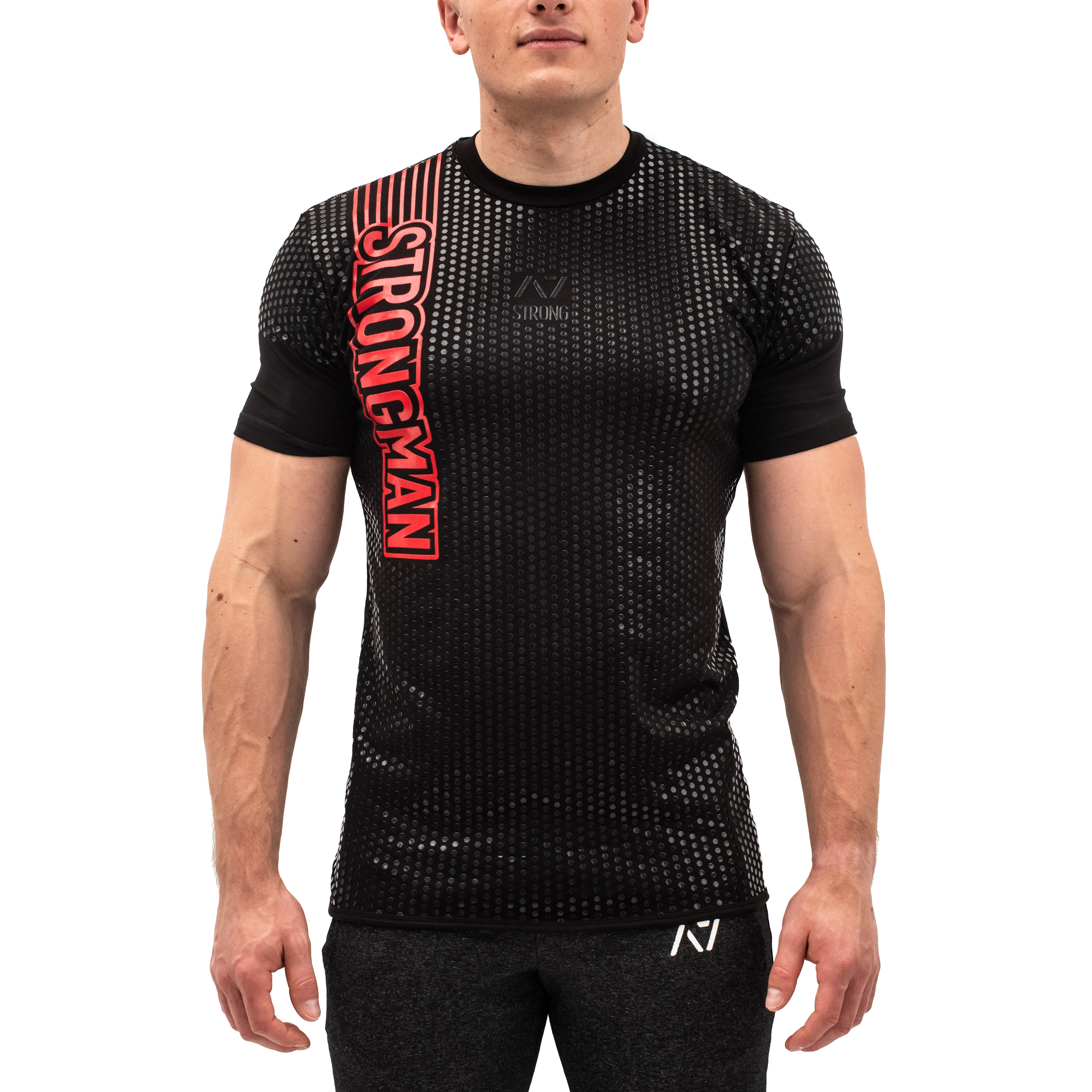 Strongman Pride Bar Grip Men's Shirt - Image 4