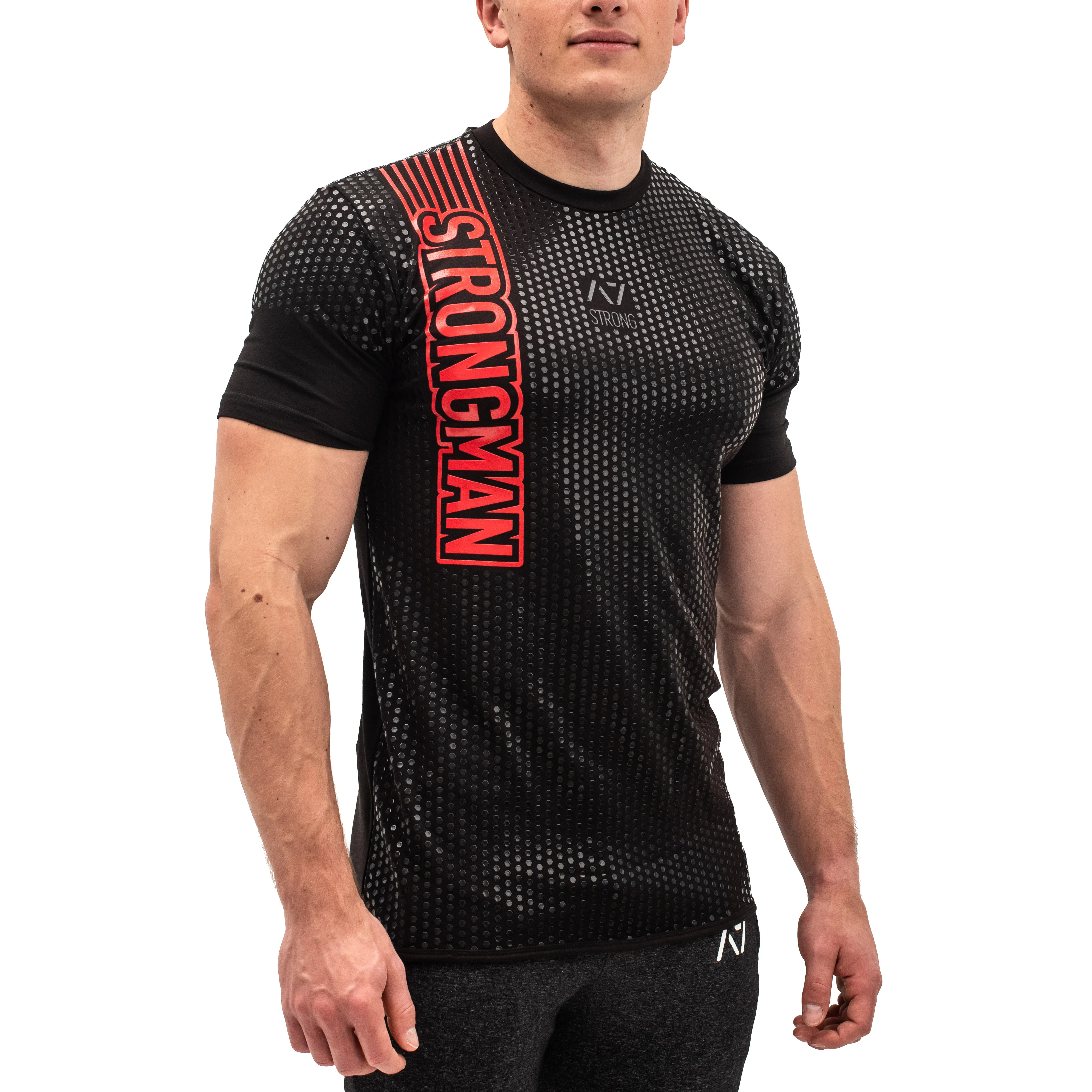 Strongman Pride Bar Grip Men's Shirt - Image 5