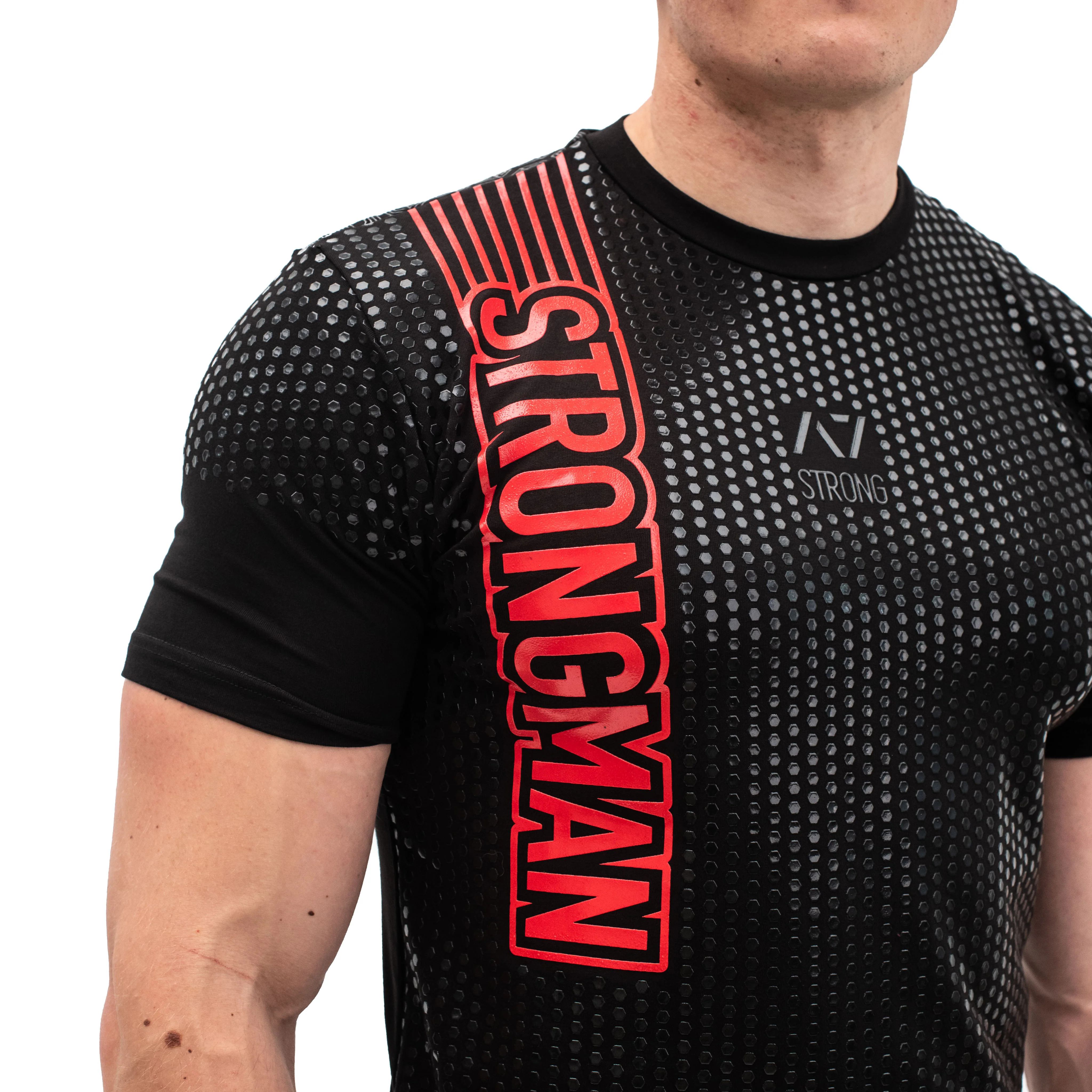 Strongman Pride Bar Grip Men's Shirt - Image 6